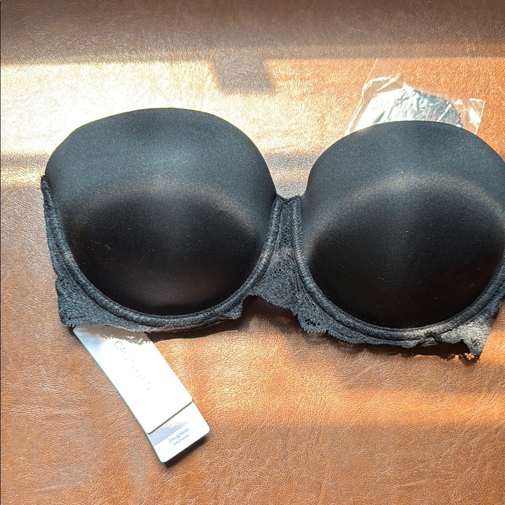 Calvin Klein Underwear Black Seamless Strapless Bra